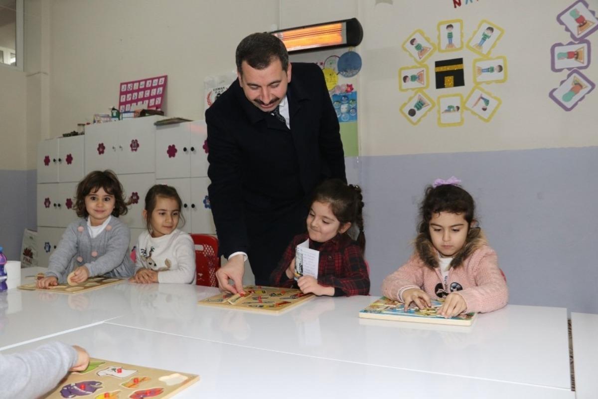 Başkan Baydilli&rsquo;den kuran kursuna ziyaret