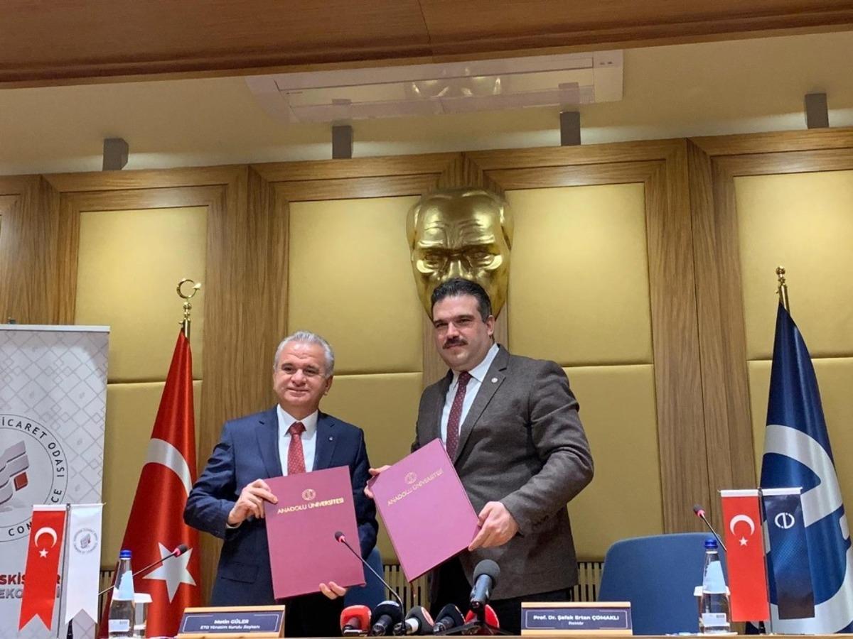 Anadolu &Uuml;niversitesi ile ETO arasında işbirliği protokol&uuml;