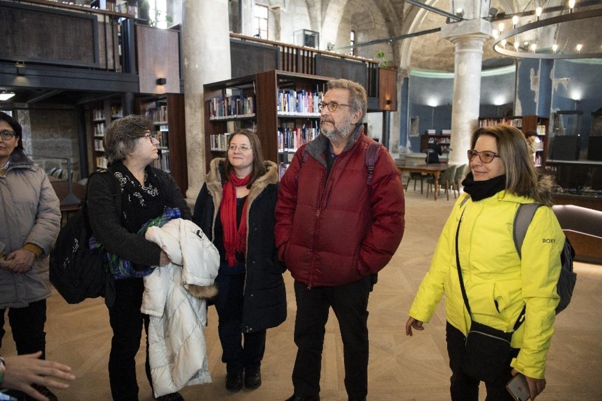 K&uuml;lt&uuml;r şehrine yakışır k&uuml;t&uuml;phane