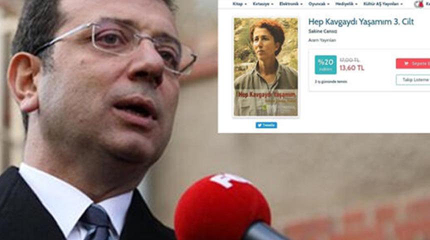 Ekrem İmamoğlu'ndan Sakine Cansız ve Selahattin Demirtaş'ın kitabıyla ilgili açıklama