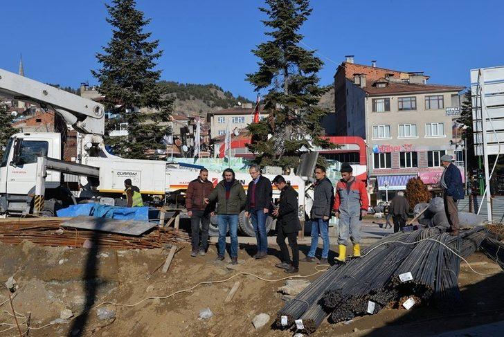 Kaymakam Pişkin, Hükümet Konağı inşaatında incelemelerde bulundu G2