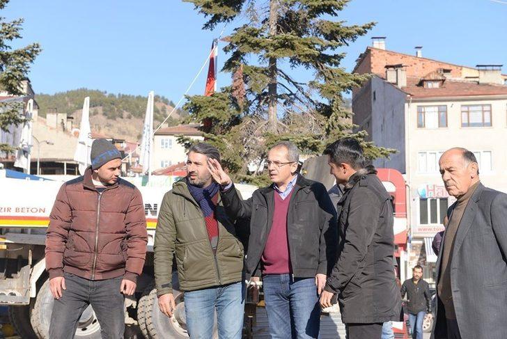 Kaymakam Pişkin, Hükümet Konağı inşaatında incelemelerde bulundu G3