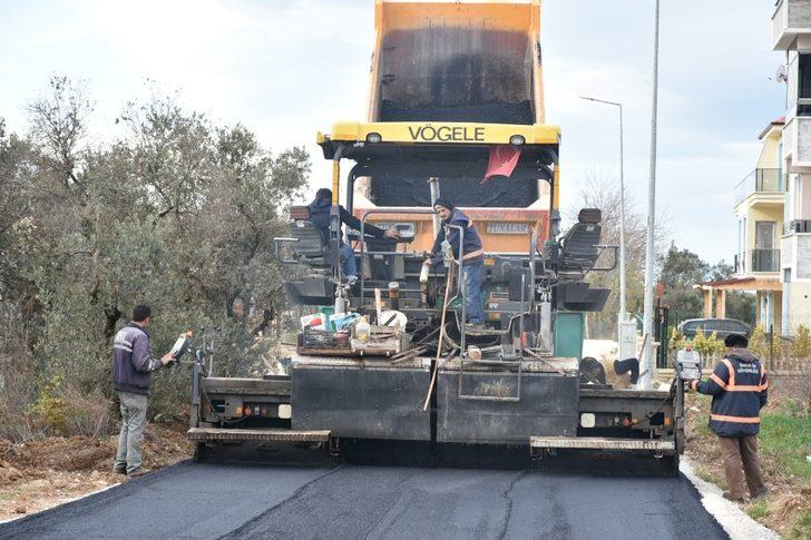 Umurbey’de beş sokağa asfalt G1