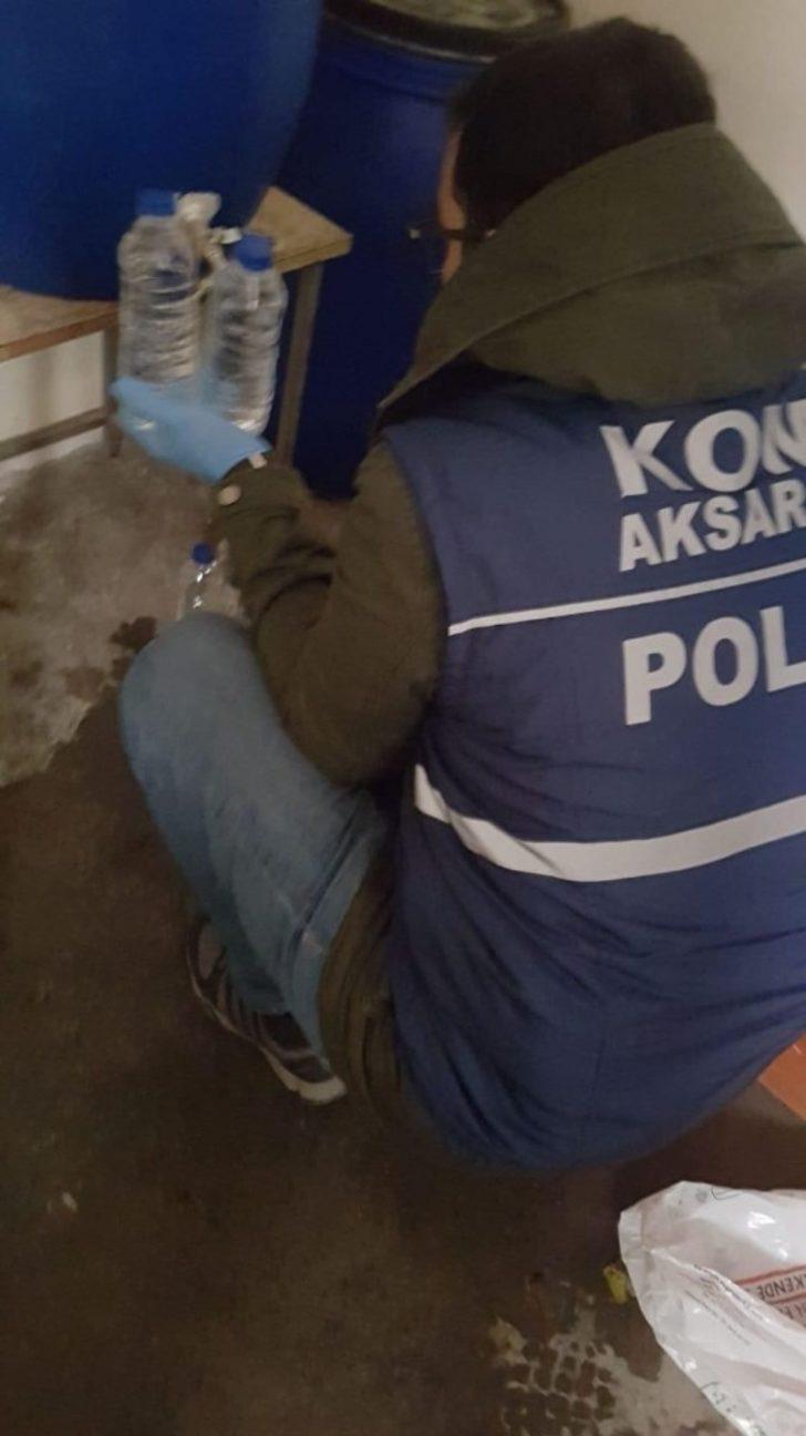 Aksaray’da sahte içki operasyonu! G3