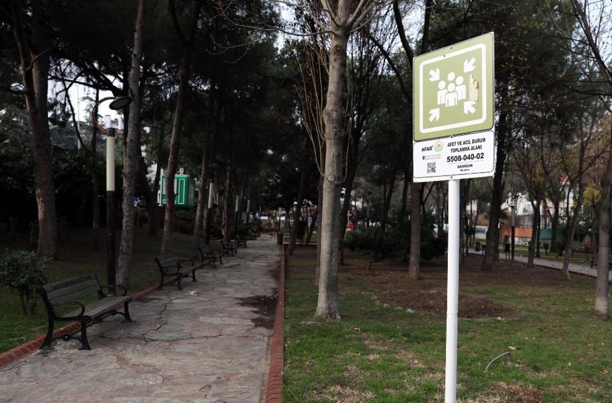 İlkadım&rsquo;da acil toplanma alanları belirlendi