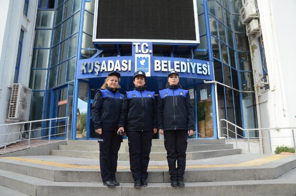 Kuşadası&rsquo;nda bayan zabıtalar istismarcılara g&ouml;z a&ccedil;tırmıyor