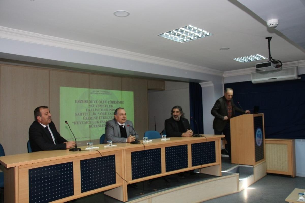 Erzurum ve y&ouml;resi kuyumculuk faaliyetleri konferansı
