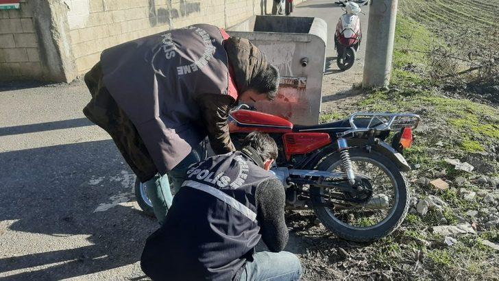 Gece çalınan motosiklet bulundu: 4 gözaltı G1