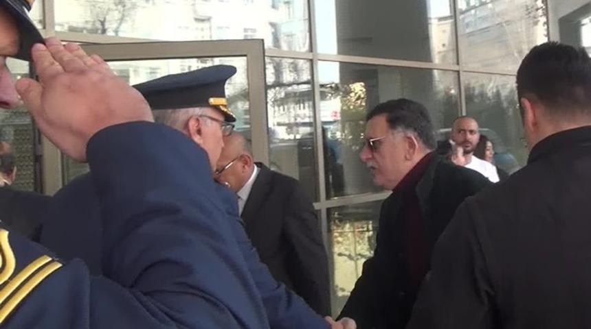 Libya UMH Başbakanı Fayiz Es-Sarrac ABD Ankara Büyükelçisi Satterfield ile görüştü