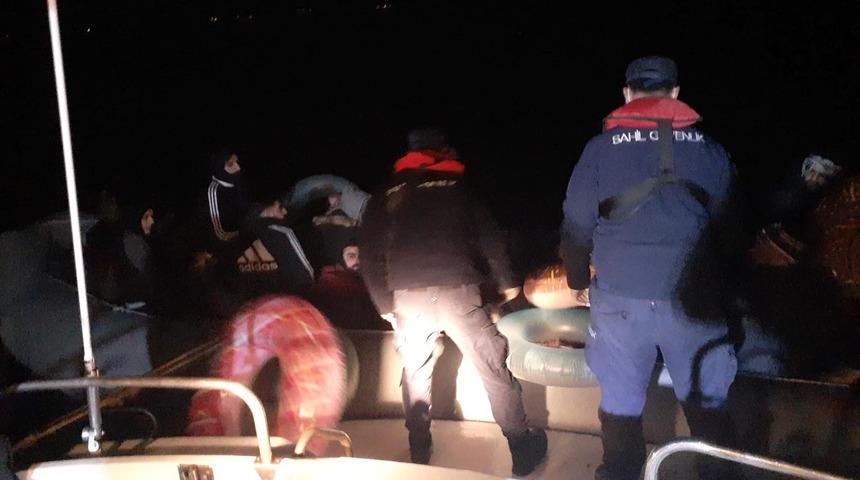 Bodrum'da 36 düzensiz göçmen yakalandı!