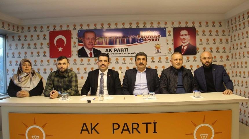 AK Parti il&ccedil;e başkanı &Ccedil;akır 2019 yılını değerlendirdi