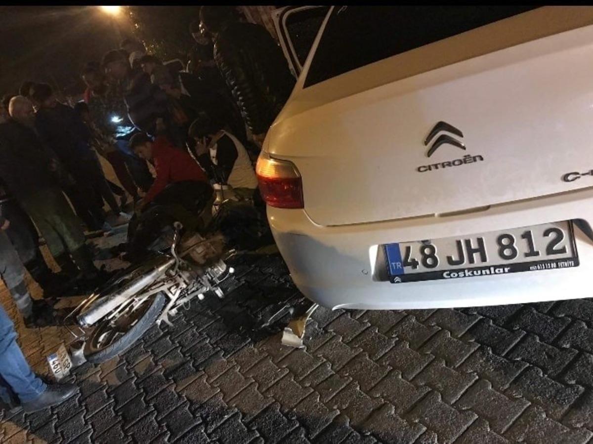 Motosiklet ile otomobil &ccedil;arpıştı: 1 yaralı