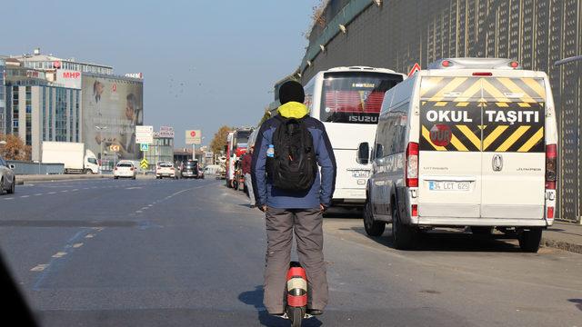 Beşiktaş'taki tehlikeli yolculuk
