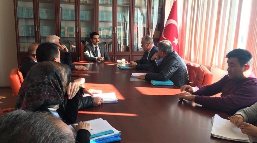 Sulama suyu toplantısı d&uuml;zenlendi