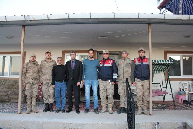 Kaymakam Çalışır’dan Gazi Özden’e ziyaret