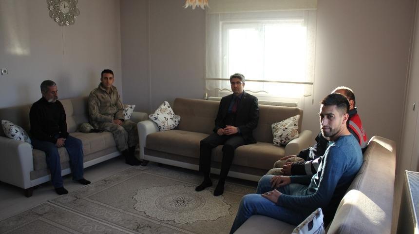 Kaymakam Çalışır’dan Gazi Özden’e ziyaret