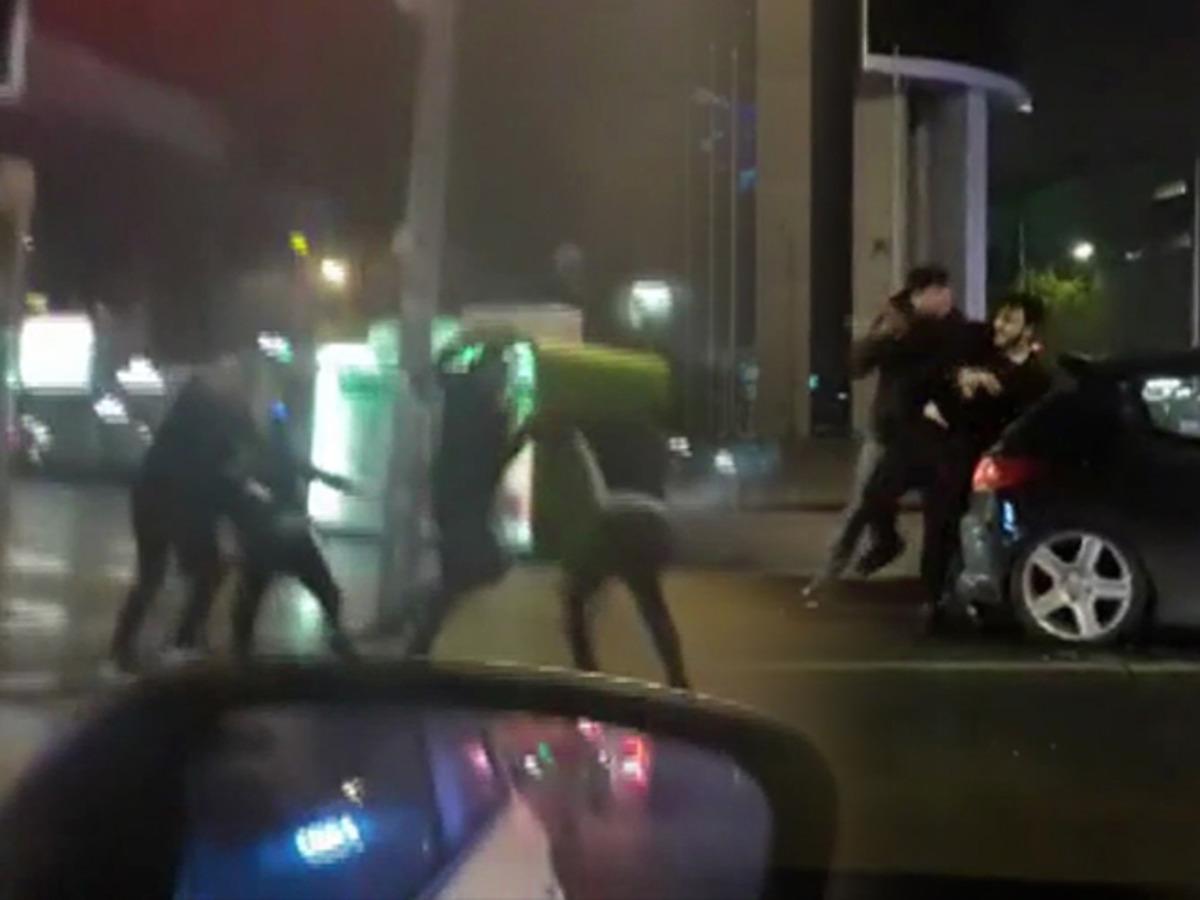 Ankara'da 'yarış' kavgası! Polis m&uuml;dahale etti