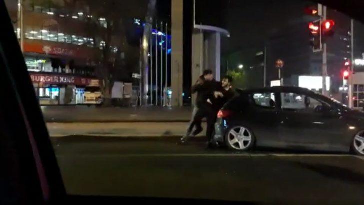 Ankara'da 'yarış' kavgası! Polis müdahale etti G2