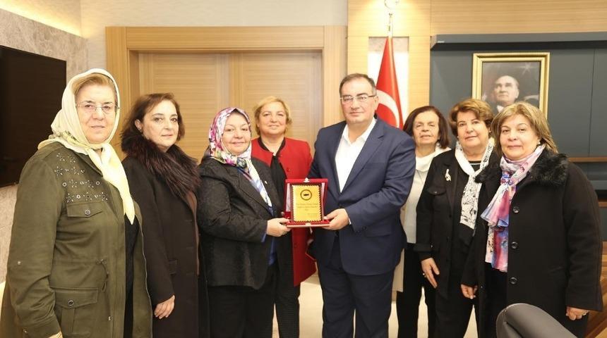 T&uuml;rk Kadın Konseyinden Başkan Bulut&rsquo;a ziyaret