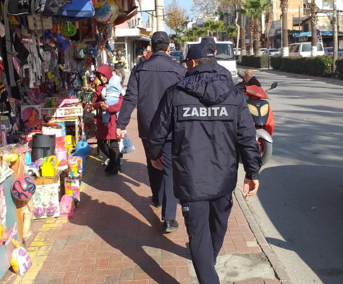 Tarsus&rsquo;ta kaldırım denetimi