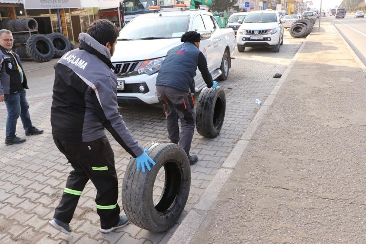 Yalova&rsquo;da oto lastikleri kedi evlerine d&ouml;n&uuml;ş&uuml;yor