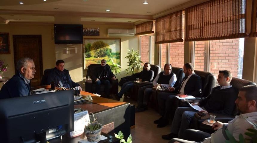 Başkan Yaman, BİOSUN yetkilileri ile bir araya geldi