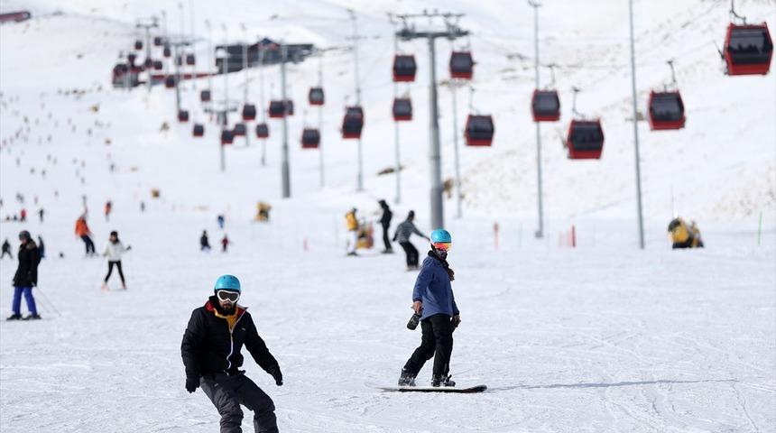 Erciyes yarı yıl tatilinde dolup taşacak!