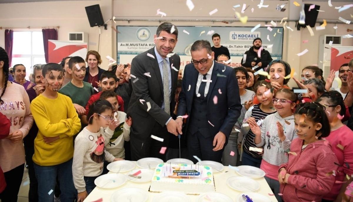 Kartepe&rsquo;de &ouml;zel bireylere doğum g&uuml;n&uuml; partisi