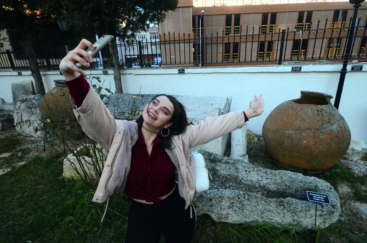 Trakya'da "M&uuml;zede Selfie G&uuml;n&uuml;" etkinliği d&uuml;zenlendi