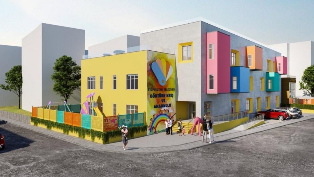 G&ouml;kt&uuml;rk&rsquo;te Kreş ve Kadın Lokali Projesi hayata ge&ccedil;iyor
