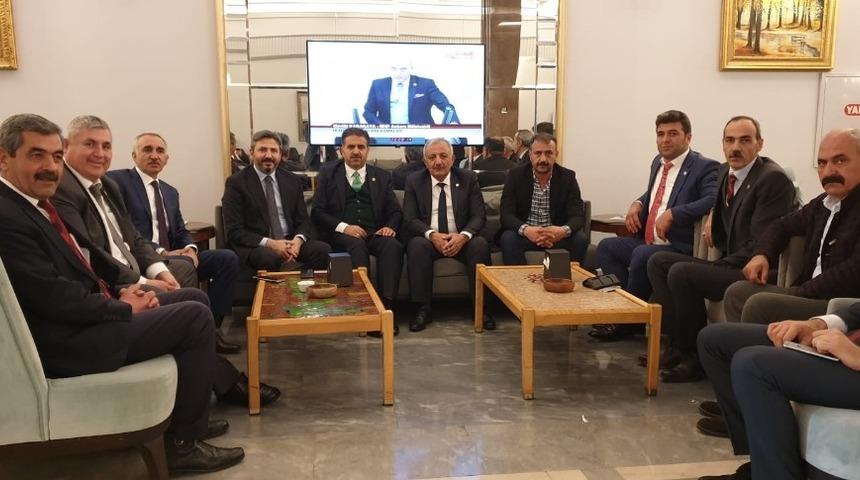 Ziraat odası başkanları milletvekilleriyle g&ouml;r&uuml;şt&uuml;