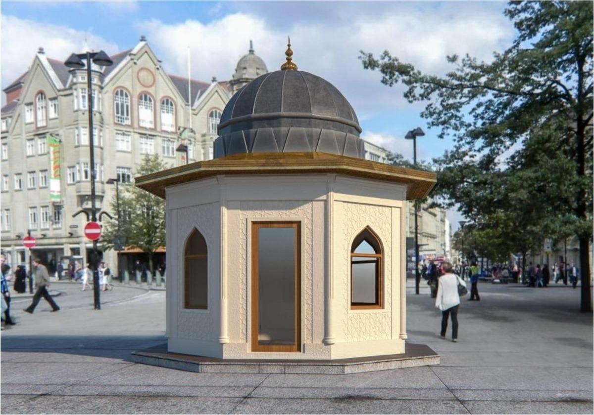 Yozgat&rsquo;ta tarihi dokuya uygun yeni taksi durağı yapılıyor