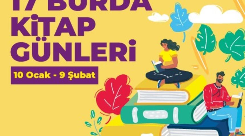 17 Burda’da kitap günleri başladı