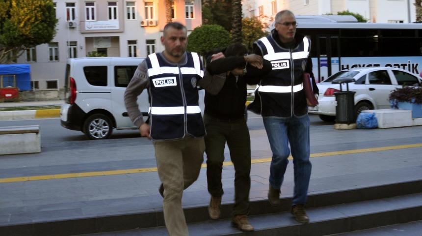 Antalya'da 18 suçtan 36 yıl hapis cezası bulunan suç makinesi karı-koca yakalandı