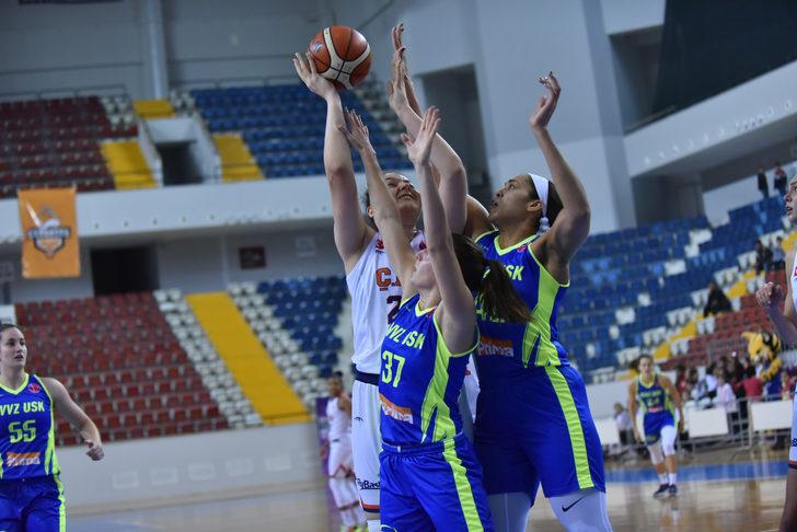 Gelecek Koleji Çukurova Basketbol - ZVVZ USK Praha: 50-109 G2