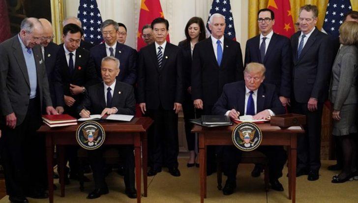 ABD ve Çin arasındaki ticaret savaşını bitiren imza! İlk adım atıldı