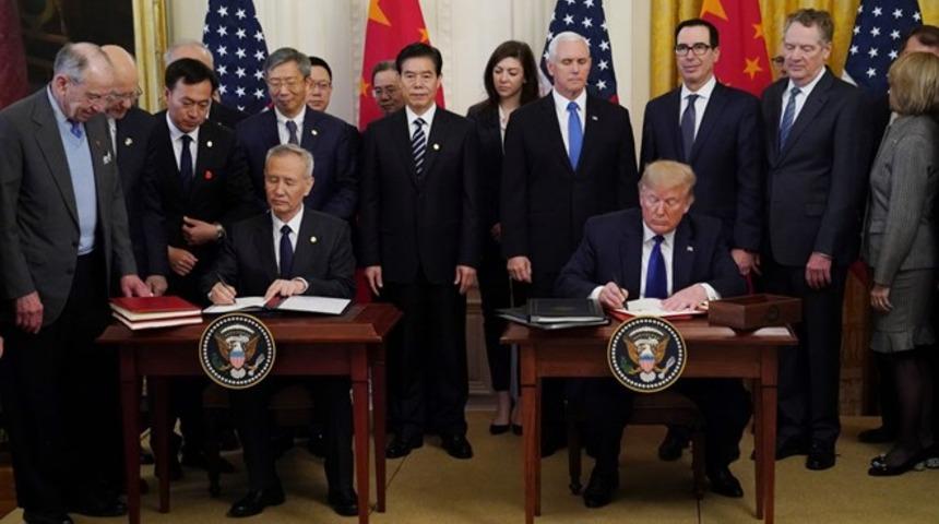 ABD ve Çin arasındaki ticaret savaşını bitiren imza! İlk adım atıldı