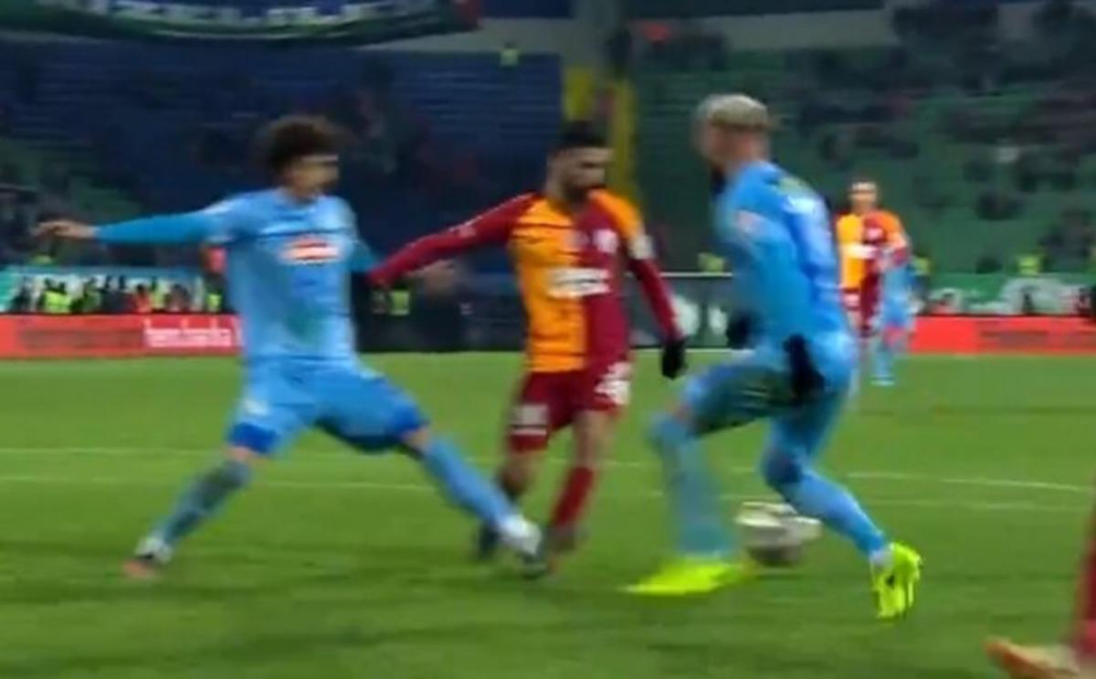 İşte Galatasaray'ın penaltı beklediği pozisyon 