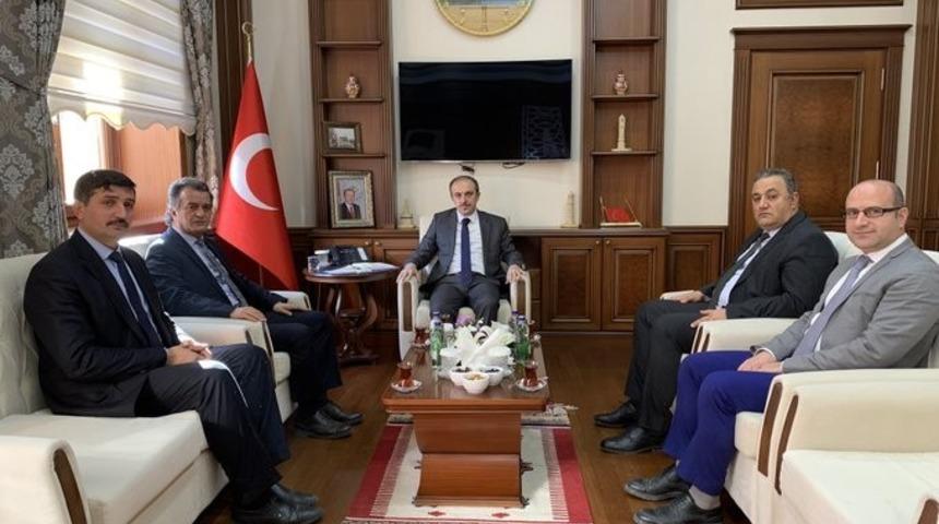 Hasan Dayıkaraca&rsquo;dan Vali Epcim&rsquo;e ziyaret