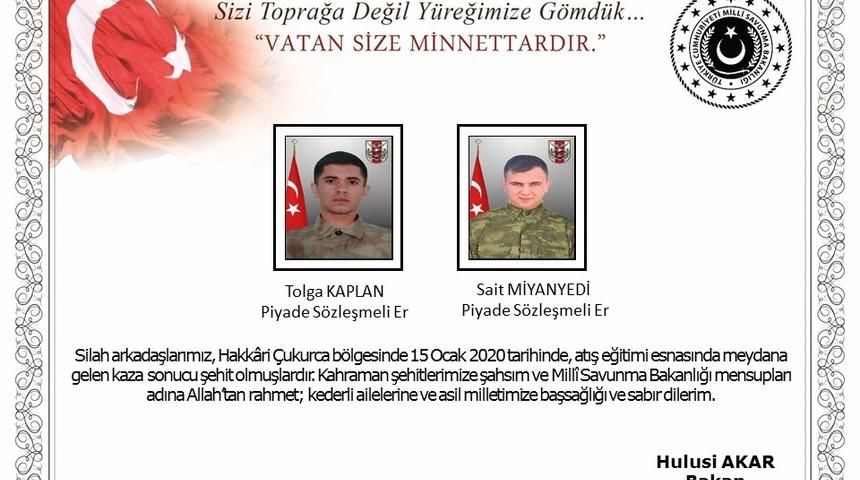 Hakkâri’de 2 asker şehit (2)