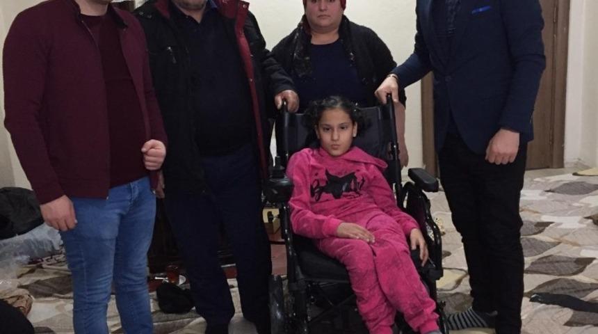 Başkan Aydoğdu&rsquo;dan engellilere destek