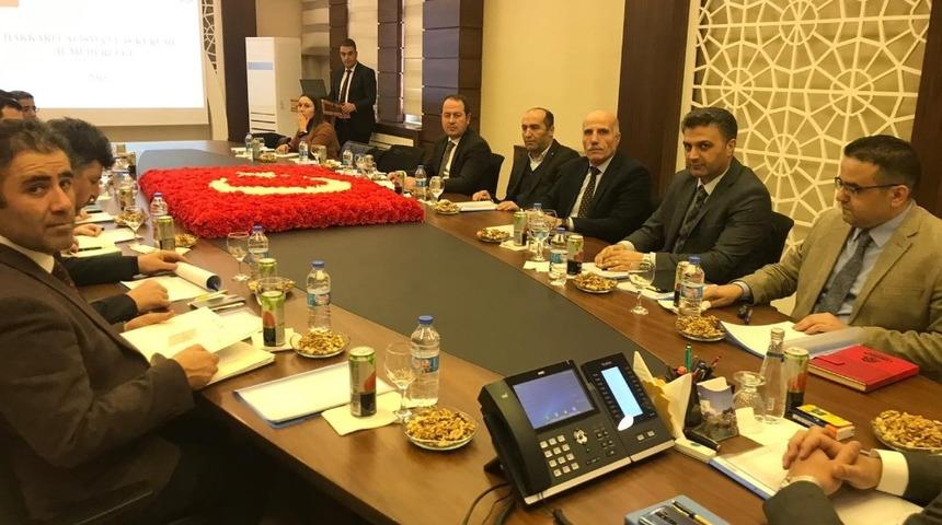 Hakkari&rsquo;de istihdam, meslek eğitim kurulu toplantısı yapıldı