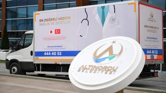 Ordu’da mobil sağlık aracı