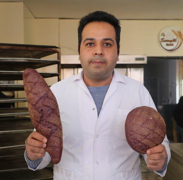 Japonya'da zorunlu olarak tüketilen mor ekmek Sivas'ta üretiliyor G2