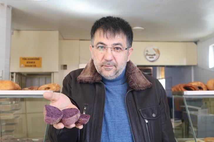 Japonya'da zorunlu olarak tüketilen mor ekmek Sivas'ta üretiliyor G5