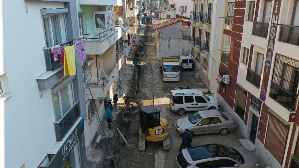 Kuşadası&rsquo;nın 40 yıllık altyapısı yeniliyor