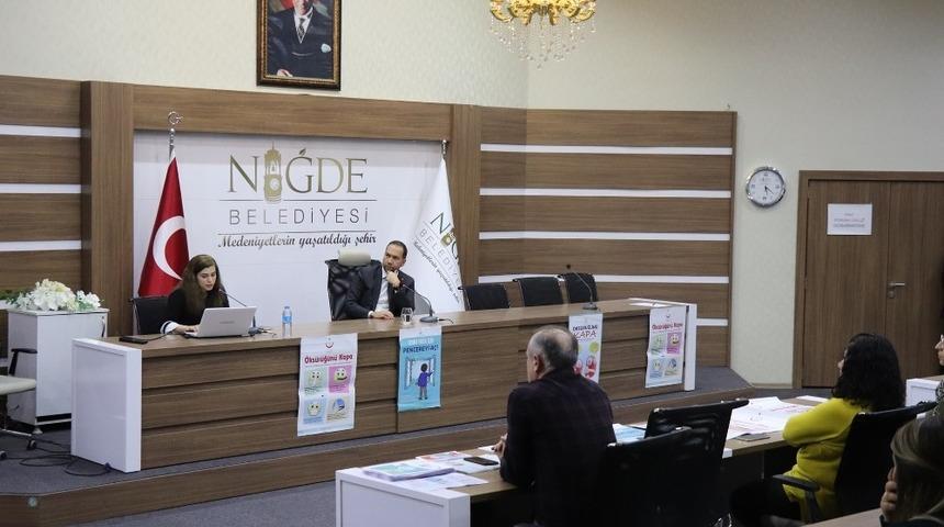 Niğde Belediye Başkanı Emrah &Ouml;zdemir Sağlıklı Şehir Projesi sunumuna katıldı