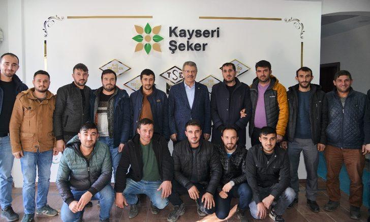 Sendikaların Kayseri Şube Başkanları Kayseri Şeker’de G3
