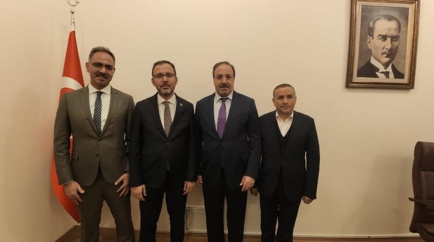 Bakan Kasapoğlu’ndan Eyyübiye ilçesi için proje sözü