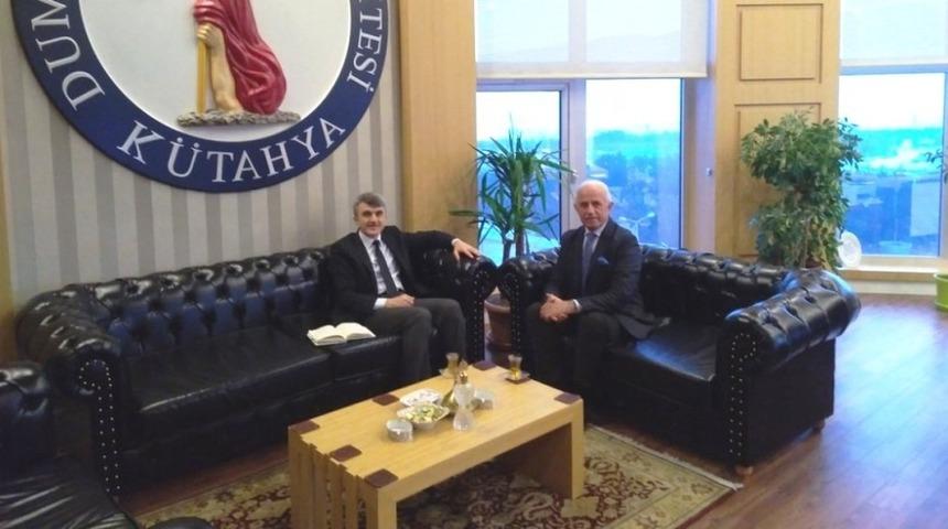 KÜTSO Meclis Başkanı Güral’dan Rektör Uysal’a ziyaret